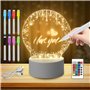 GOMETY Veilleuse LED en acrylique