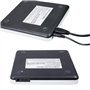 Lecteur Blu-ray externe USB 3.0 - Lecteur optique portable - Pour ordinateur portable HP Dell Acer Asus Lenovo MSI Clevo 2 en 1 