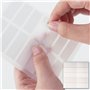 200 Pièces Étiquettes Autocollantes, 4.5 * 1.5cm Pas de Repassage Nécessaire, Étiquettes Personnalisées et Résistantes, Imperméa