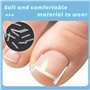 101 Pièces Bandes Correctrices d'Ongles Incarnés Kit, d'Outil Ongle Incarné avec Lève Ongles, Correction Ongles Incarnés en Plas