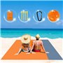 RUNMKUO Tapis de Plage Imperméable