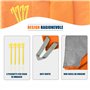 RUNMKUO Tapis de Plage Imperméable,Tapis de Plage Anti Sable 200 x 210 cm,Ultra légère,Couverture de Plage Anti-Sable Portable R