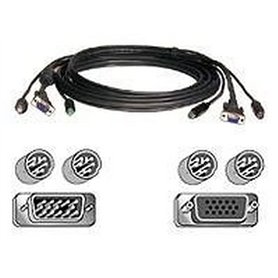 Belkin OmniView All-In-One Pro Series Plus Kit de câbles clavier / vidéo / souris (KVM) PS/2 6 broches