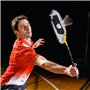 PRITOK Lot de 12 balles de badminton : volants en plume d'oie avec tête en liège, entraînement sportif, entraînement à grande vi