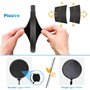 Namvo Filtre anti-pop pivotant avec masque double couche pour microphone Blue Yeti Blue Snowball et autres micros de studio d'en