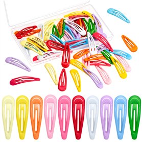 60 Pièces Barettes Cheveux Filles