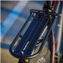 Merkts Porte-bagages arrière de vélo, installation de tige de selle arrière, porte-bagages télescopique plat pour vélo de montag