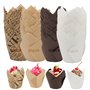 PBUSPU 200 PièCes Caissettes Cupcake