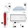 Kit De Remplacement Pour Roborock S7 T8Plus T7s S7 Maxv Ultra S8 Pro Ultra Aspirateur Robot, 1 Brosse Principale 5 Brosse Latéra