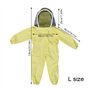 Wawogic Vêtements D'Apiculture Équipement D'Apiculture pour Enfants Combinaison D'Apiculture Vêtements Complets, Combinaison De 