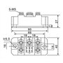 Pont Redresseur MDS-150A, Alimentation de 150A 1600V, Pont de Diode Triphasé Durable