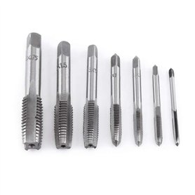 Samfox Tourne Gauche Tourne a Gauche Foret Tourne Gauche Tourne À Gauche - 7pcs Fil Métrique Tap Tapping Acier Threading Outil M