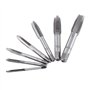 Samfox Tourne Gauche Tourne a Gauche Foret Tourne Gauche Tourne À Gauche - 7pcs Fil Métrique Tap Tapping Acier Threading Outil M