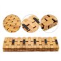 VIFERR Tapis de Bain, Tapis de Sol Antidérapant en Bois Tapis de Douche pour Salle de Bain, Toilettes, Chambre, Cuisine