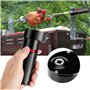 Moteur de Gril Alimenté par Batterie, Moteur Rôtissoire pour Barbecue Solide de Taille D CC 1,5 V, Accessoire pour Support de Rô
