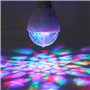 KSTEE RGB Stage Light, 3W E27 Prise RGB tournant l'ampoule colorée d'étape de LED La lumière colorée d'étape tournante de lumièr