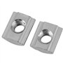 Écrous principaux - Écrou à rainure en T coulissant for accessoires de profilé en aluminium (EU20-M5) paquet de 50