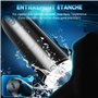 Masturbeuse Homme Sex Toys, Masturbateurs Masculins Mains Libres avec 7 Modes d'aspiration et 7 Modes de Rotation, Masturbateur 