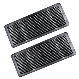Grille de toit ouvrant pour Mercedes Classe E (W210-W211) - NOIR 2 pcs
