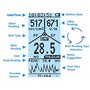 Advanced GQ EMF-390 Multi-Field Electromagnetic Radiation Detector 3-in-1 EMF ELF Meter & RF Spectrum Analyzer, Cell Tower Smart