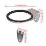 Favengo Support Seche Cheveux en Acier Inoxydable Porte Sèche Cheveux Mural Antirouille Titulaires de Sèche-Cheveux Anti-Corrosi