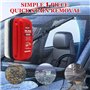 WAWJ® Dissolvant de Film d'huile de Verre pour Voiture, Brosse de Nettoyage de Film D'huile Automobile Multifonctionnelle, Netto