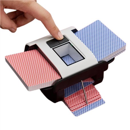 CUIYKAI Mélangeur de Cartes Automatique Rechargeable 2000mAh