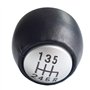 6 vitesses Pommeau de levier de vitesse en cuir pour Alfa Romeo GT 147 166 3.2 V6