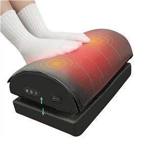 Snailax Repose-Pieds Réglable Sous Bureau