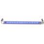 Rampe LED Aquarium, Éclairage Aquarium Lampe d'aquarium Fish Tank Lighting Lampe à LED pour aquarium 80-90 cm aluminium IP67