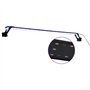 Éclairage Aquarium Lampe d'aquarium Fish Tank Lighting Lampe à LED d'aquarium avec pinces 115-130 cm Bleu et