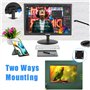 Suprlipy 19 Pouces FHD Petit Moniteur IPS écran d'affichage LCD 1440x900 60Hz 16:10 avec entrée HDMI BNC VGA AV USB Haut-parleur
