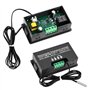 GERUI Lot de 2 régulateurs de température numériques W3230 20 A DC 12 V - Thermostat numérique - 50-120 °C - Avec sonde NTC 10 K