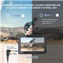 PARKVISION Rétroviseur de vélo avec protection anti-éblouissement - Caméra de recul de vélo avec écran réel 4,3" AHD 1080P - Pin