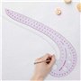 Règles de Couture Règle Métrique Française Règle Flexible Maître Modèle Fabricant Règle pour Couture Modè
