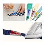 Appareils à Biais 4 Tailles Biais de Couture avec Épingles à Coudre & Pieds-de-biche Machine & Poinçon & Clips Pinces pour 6mm/1