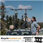 Support de Fourche de Vélo avec Blocage Rapide: WEGREAT Fourche de Vélo en Alliage d'Aluminium avec Fourche à Dégagement Rapide,