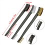 Nuluxi Pinceau de Nettoyage pour Pistolet Pistolet Choisir de Nettoyage kit Poils En Fil Industriel Brosses de Nettoyage Pistole
