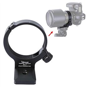 iShoot RT-1 Bague de Montage pour trépied 68 mm en métal pour Objectif Nikon AF-S NIKKOR 300 mm f/4E PF Ed VR et Nikon AF-S NIKK