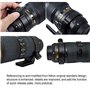 iShoot RT-1 Bague de Montage pour trépied 68 mm en métal pour Objectif Nikon AF-S NIKKOR 300 mm f/4E PF Ed VR et Nikon AF-S NIKK