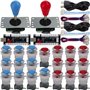 SJ@JX Arcade Game 2 Player Controller DIY Kit Microswitch Button 4&8 Way Joystick Zero Delay USB Encodeur Fighting Stick Handles