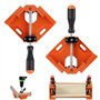 Knpwer Lot de 2 pinces d'angle à angle droit