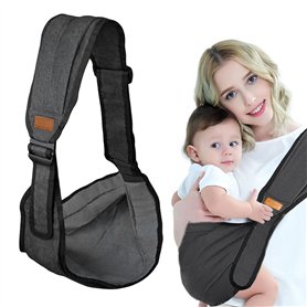 SPORWAY Porte-bébé Wild Ride : porte-bébé latéral réglable