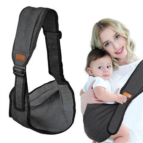 SPORWAY Porte-bébé Wild Ride : porte-bébé latéral réglable