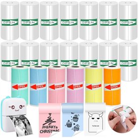 20 rouleaux Papier Thermique