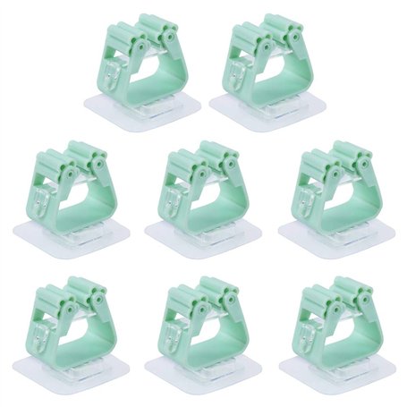 YUIP 8 pièces support de vadrouille en plastique vert