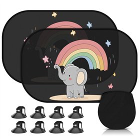 Cirulli Pare-Soleil Voiture Bébé avec Protection UV