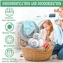 ZPQAODI Lot de 6 boules de séchage en laine de mouton - Boules de séchage pour sèche-linge - Réutilisables Gain de temps de séch