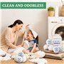 ZPQAODI Lot de 6 boules de séchage en laine de mouton - Boules de séchage pour sèche-linge - Réutilisables Gain de temps de séch