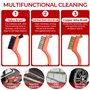RDDAIPE 6pc Brosse Metallique, Brosse Metallique a Main, Brosse Métallique: Acier Inoxydable+Acier au Carbone+Laiton+Nylon, pour